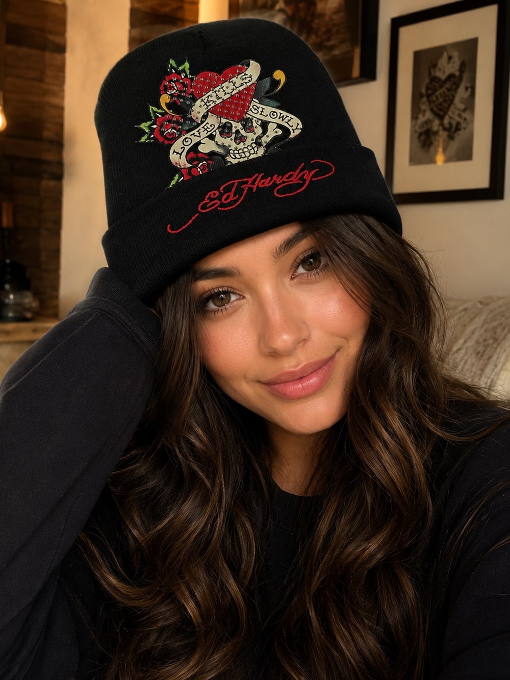 ED HARDY Beanie